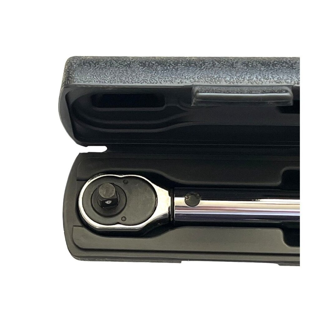 Pittsburgh Pro 3/8" Click Stop Reversible Torque Wrench 5-80 Ft Lbs 807 Case - Picture 6 of 10